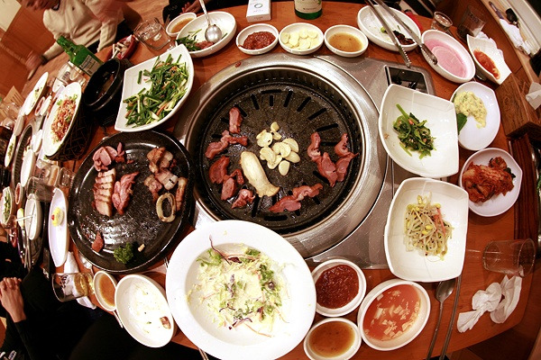 장작바베큐 이미지