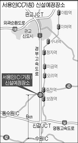 서판교IC(용인) 이미지